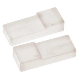 TE Connectivity FASTON .250 1 Way Nylon Crimp Terminal Housing Natural 926539-1
