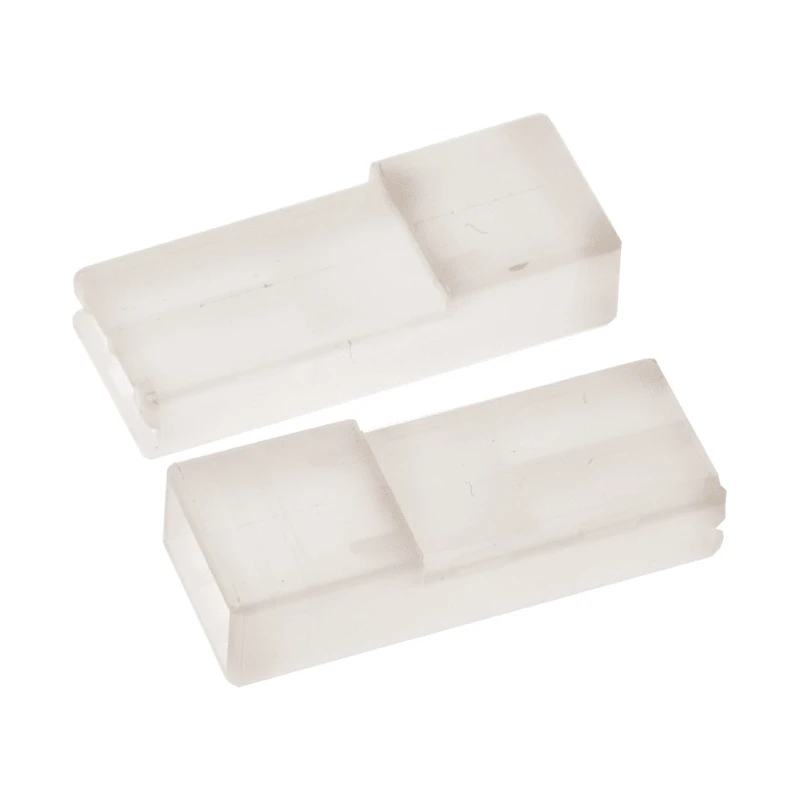 TE Connectivity FASTON .250 1 Way Nylon Crimp Terminal Housing Natural 926539-1