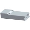 TE Connectivity AMP FASTON 1 Way Polyamide 66 Crimp Terminal Housing 6.35 mm Tab Size Natural 925068