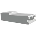TE Connectivity FASTON .250 1 Way Polyamide 66 Crimp Terminal Housing Natural 926539-6