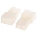 TE Connectivity AMP FASTIN-FASTON 2 Way Polyamide 66 Crimp Terminal Housing 6.35 mm Tab Size 626065