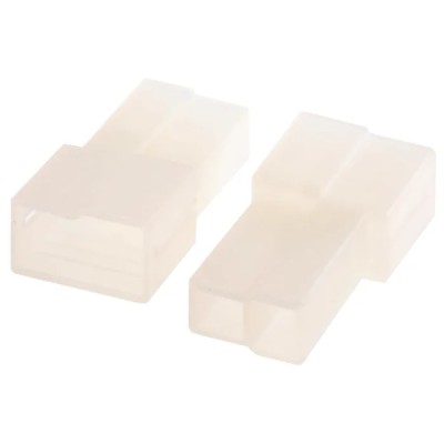 TE Connectivity AMP FASTIN-FASTON 2 Way Polyamide 66 Crimp Terminal Housing 6.35 mm Tab Size 626065
