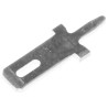RS PRO FASTON .110 Black Uninsulated Male Spade Connector, Solder Termination, 2.8 x 0.8 mm Tab Size 735427-2