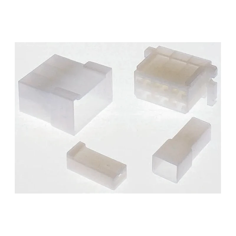 TE Connectivity AMP FASTON 8 Way Polyamide 66 Crimp Terminal Housing 6.35 mm Tab Size 280099