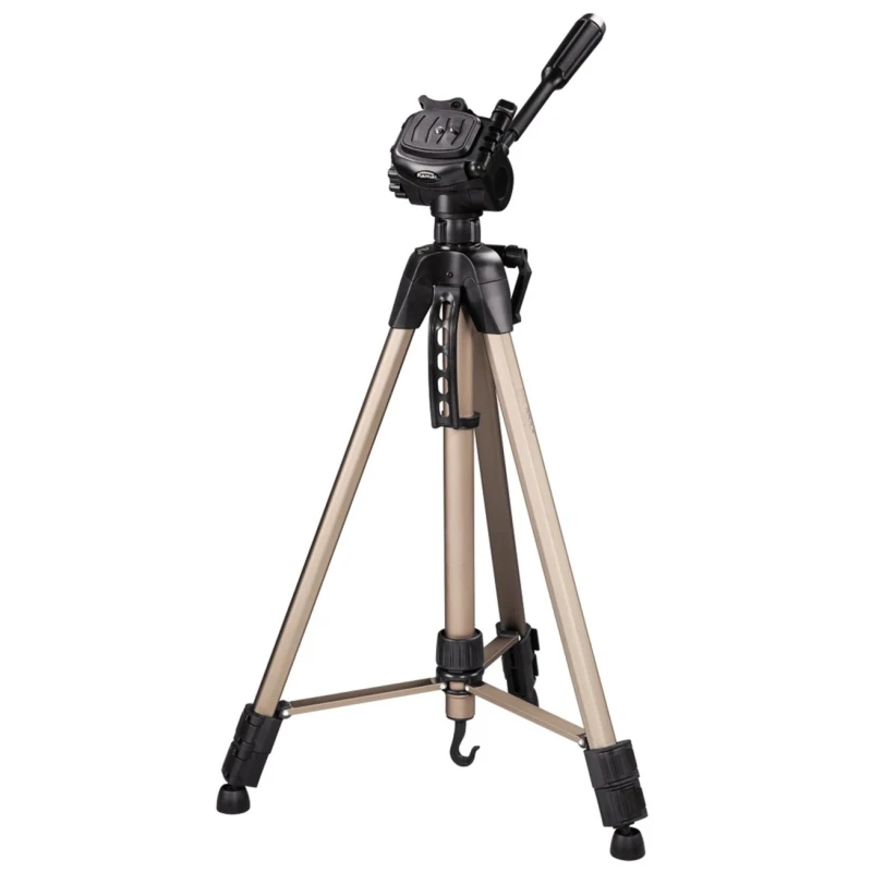 Hama Camera Tripod Aluminium 3 Way Head Extendable 1600 mm Maximum Height 500g Load Capacity 00004162