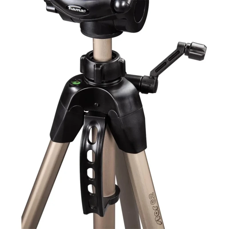 Hama Camera Tripod Aluminium 3 Way Head Extendable 1600 mm Maximum Height 500g Load Capacity 00004162
