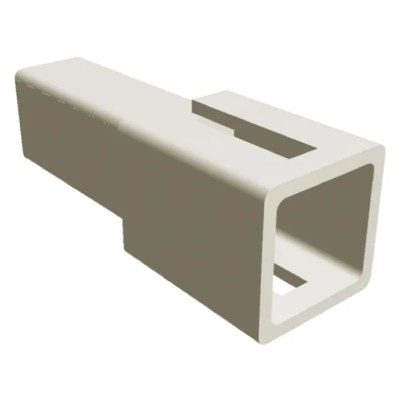 TE Connectivity AMP FASTIN-FASTON 1 Way Nylon Crimp Terminal Housing 2.79 mm Tab Size 626063