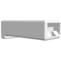 TE Connectivity AMP FASTIN-FASTON 1 Way Polyamide 66 Crimp Terminal Housing 6.35 mm Tab Size 180905