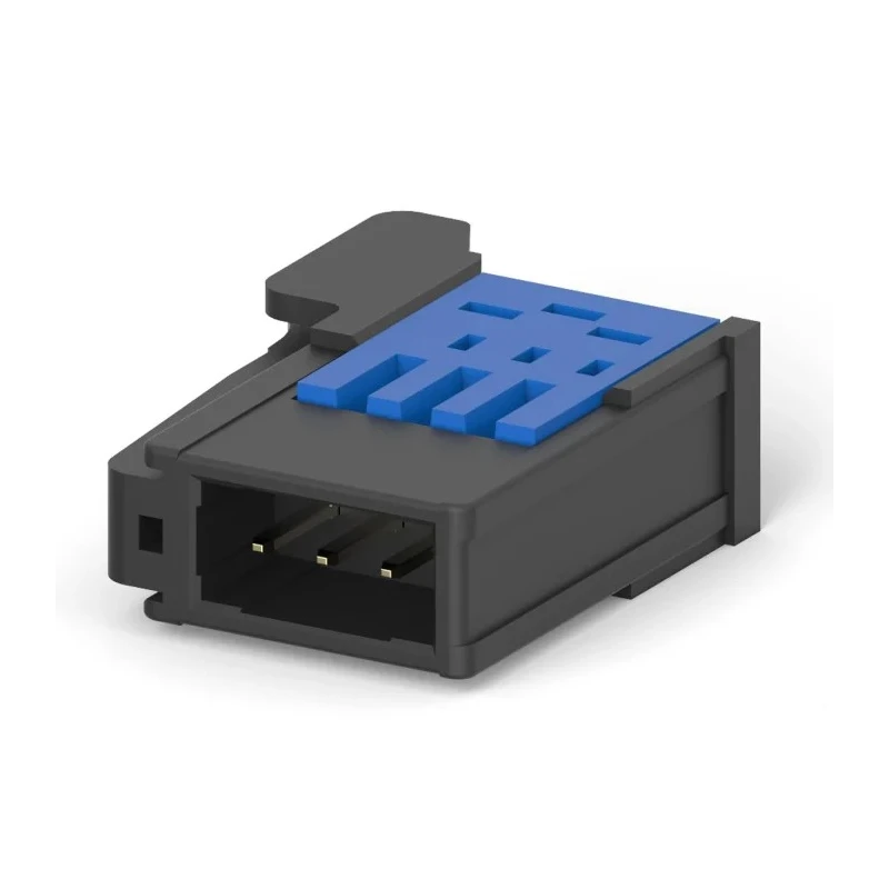 TE Connectivity 3-Way RITS Connector Male for Cable 3A 32V DC 1 Row 2mm Pitch 2-1473562-3