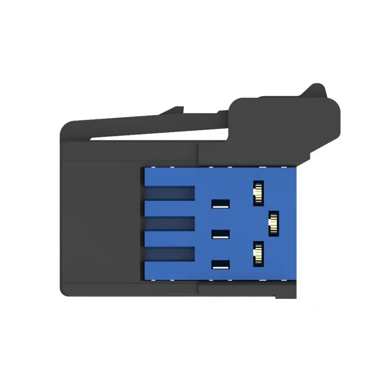 TE Connectivity 3-Way RITS Connector Male for Cable 3A 32V DC 1 Row 2mm Pitch 2-1473562-3