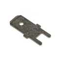 TE Connectivity FASTON .250 Silver Uninsulated Male Spade Connector Solder Termination 6.3 x 0.8 mm Tab Size 725964-2