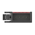 TE Connectivity 4-Way RITS Connector Male for PCB 32V DC 3A Gold Plated Contacts Thermoplastic Housing 1-1473562-4