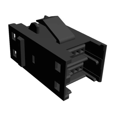 TE Connectivity 4-Way RITS Connector Female for Panel Mount, 1 Row 1473574-4