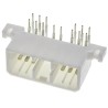 TE Connectivity MULTILOCK 070 Automotive Connector Male Natural Through Hole 14 Way Solder Termination 173860-1