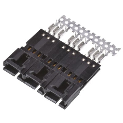 TE Connectivity 3-Way IDC Connector Male for Cable 1 Row 3A 267V AMPMODU MTE 5-103946-2