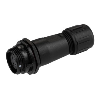RS PRO Circular Connector Miniature 4 Contacts Cable Socket Female Threaded Mating IP68 Rated 200V 5A 144-0605