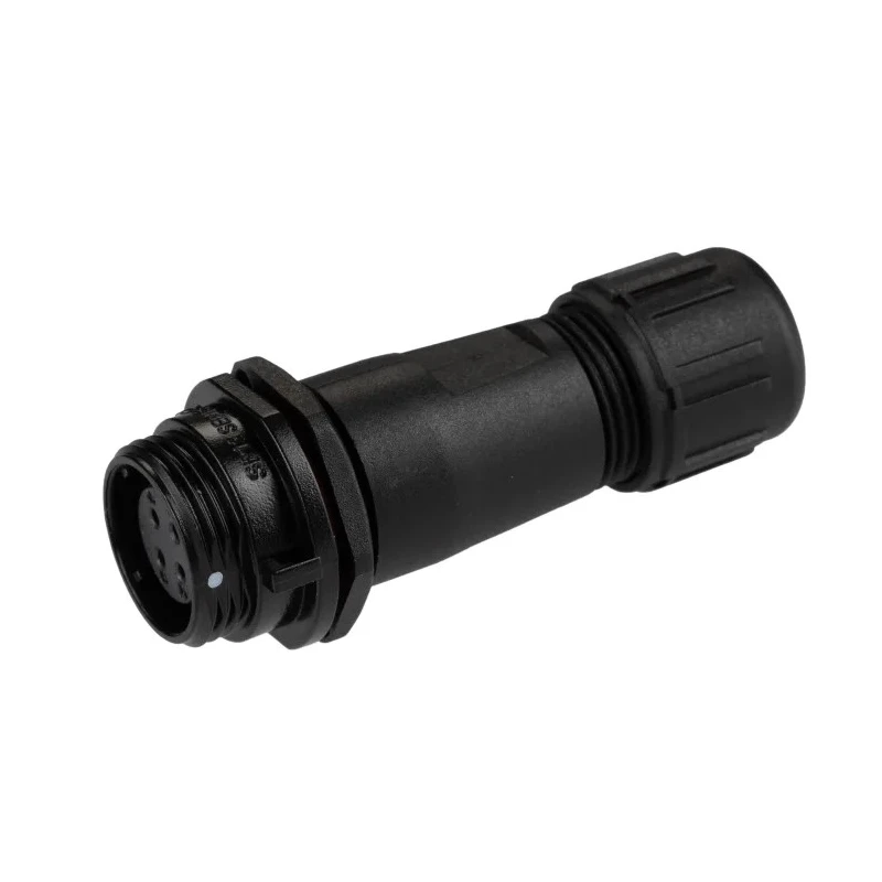 RS PRO Circular Connector Miniature 4 Contacts Cable Socket Female Threaded Mating IP68 Rated 200V 5A 144-0605