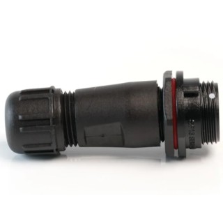 RS PRO Circular Connector, 3 Contacts, Cable Mount, Miniature Socket, Female, Threaded Mating, IP68, 250V, 13A 144-0604