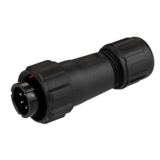 RS PRO Circular Connector, 5 Contacts, Cable Mounting, Miniature Size, Male Plug, Threaded Mating, IP68 Rated 144-0610