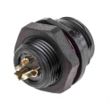 RS PRO Circular Connector, 3 Contacts, Front Mount, Miniature Size, Socket Female, 13A, 250V, IP68, Threaded 144-0612