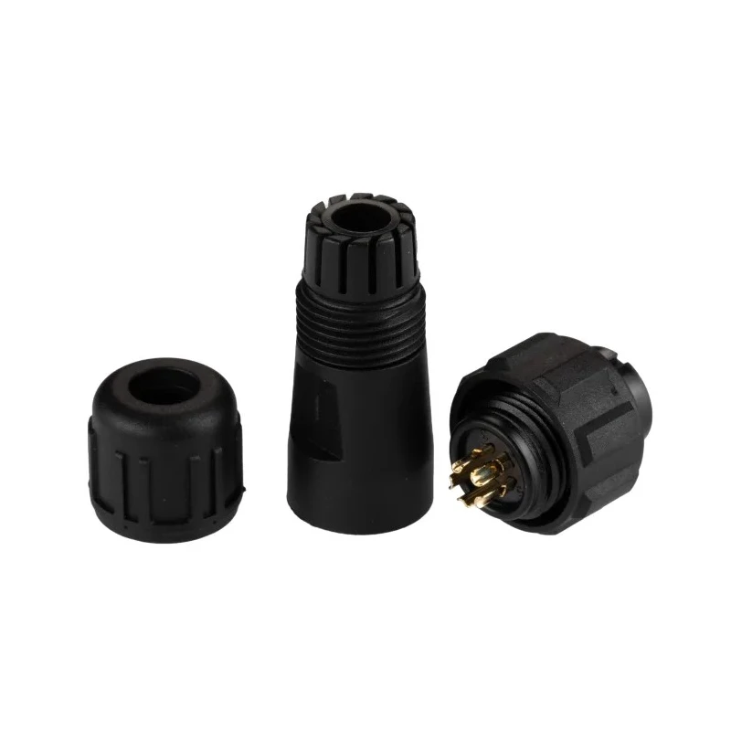 RS PRO Circular Connector, 5 Contacts, Cable Mounting, Miniature Size, Male Plug, Threaded Mating, IP68 Rated 144-0610