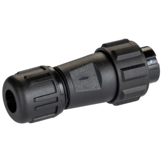 RS PRO Circular Connector Miniature 2 Contacts Cable Mount Plug Male IP68 250V 13A 144-0607