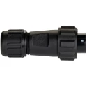 RS PRO Circular Connector Miniature 2 Contacts Cable Mount Plug Male IP68 250V 13A 144-0607
