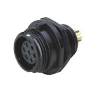 RS PRO Miniature Circular Connector 4 Contacts Front Mount Socket Female Threaded Coupling IP68 200V 5A 144-0613