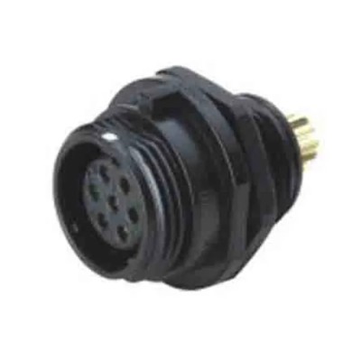 RS PRO Miniature Circular Connector 4 Contacts Front Mount Socket Female Threaded Coupling IP68 200V 5A 144-0613
