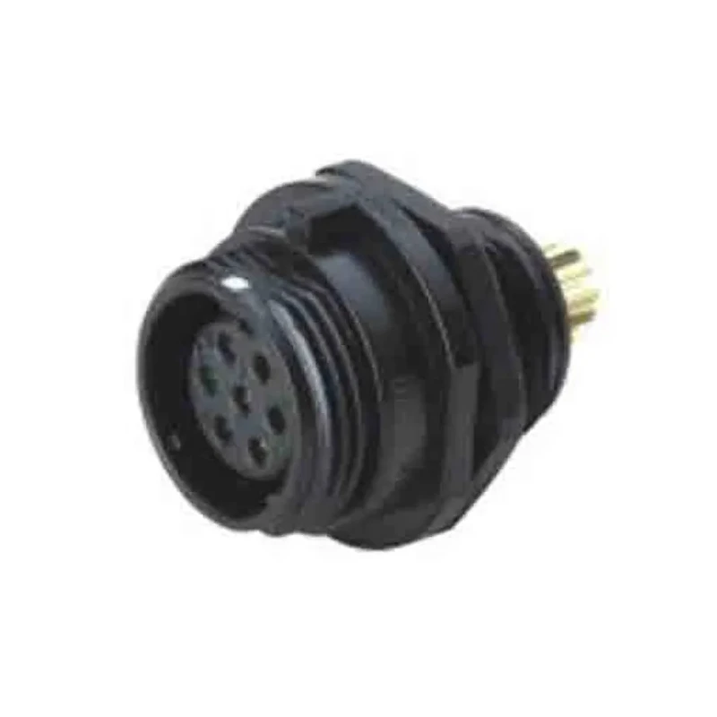 RS PRO Miniature Circular Connector 4 Contacts Front Mount Socket Female Threaded Coupling IP68 200V 5A 144-0613