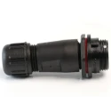 RS PRO Circular Connector Miniature, 5 Contacts, Cable Mount, Socket Male, Threaded Mating, IP68 Rated, 180V, 5A 144-0618