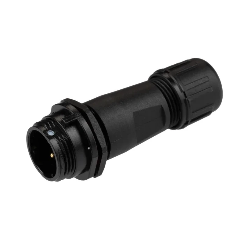 RS PRO Circular Connector Miniature Cable Socket Male 3 Contacts 13A 250V Threaded Mating IP68 144-0616