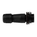 RS PRO Circular Connector Miniature Cable Socket Male 3 Contacts 13A 250V Threaded Mating IP68 144-0616