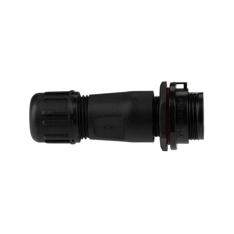 RS PRO Circular Connector Miniature Cable Socket Male 3 Contacts 13A 250V Threaded Mating IP68 144-0616