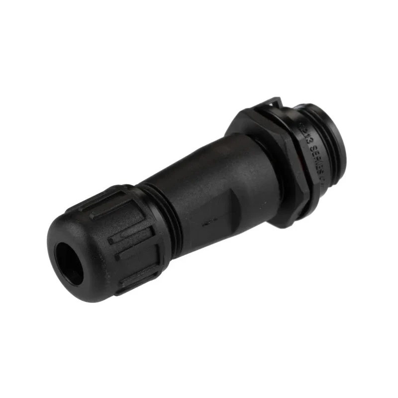 RS PRO Circular Connector Miniature Cable Socket Male 3 Contacts 13A 250V Threaded Mating IP68 144-0616