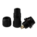 RS PRO Circular Connector Miniature Cable Socket Male 3 Contacts 13A 250V Threaded Mating IP68 144-0616
