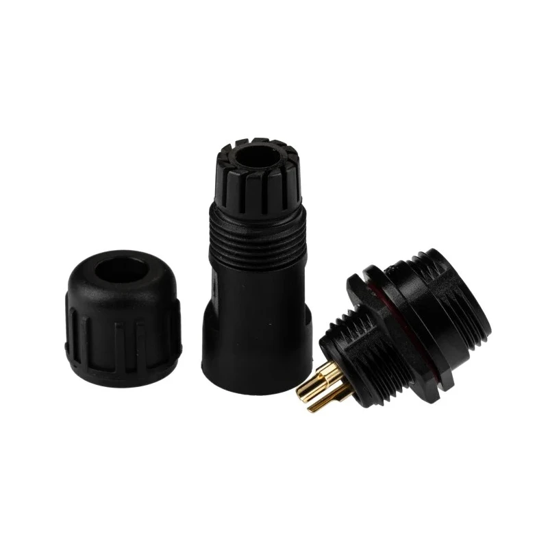 RS PRO Circular Connector Miniature Cable Socket Male 3 Contacts 13A 250V Threaded Mating IP68 144-0616