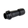 RS PRO Circular Connector Miniature Cable Socket, 4 Contacts, Male, Threaded Mating, IP68, 200V, 5A 144-0617