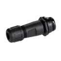 RS PRO Circular Connector Miniature Cable Socket, 4 Contacts, Male, Threaded Mating, IP68, 200V, 5A 144-0617