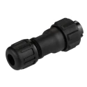 RS PRO Miniature Circular Connector 2 Contacts Cable Mount Plug Female 250V 13A Threaded IP68 144-0619