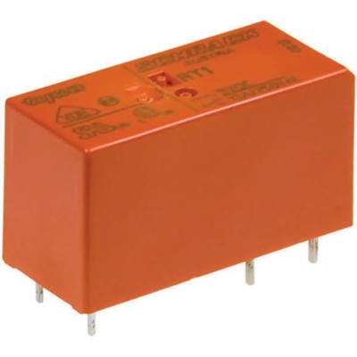 TE Connectivity PCB Power Relay 24V DC Coil 12A Switching Current SPDT RT175024