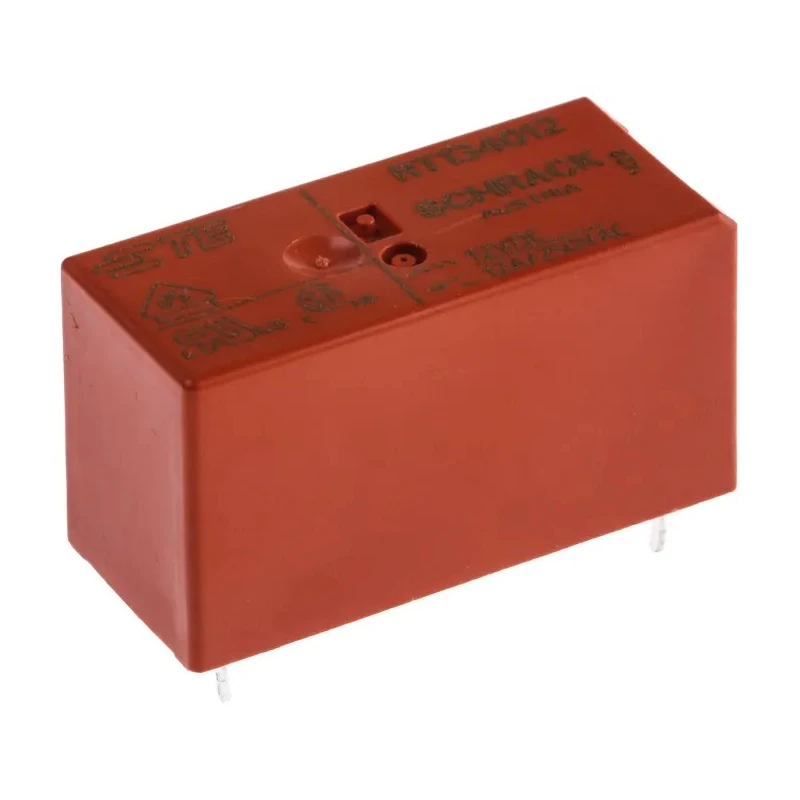 TE Connectivity PCB Power Relay 12V DC Coil 12A Switching Current SPST RT134012