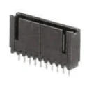 TE Connectivity AMPMODU MOD II Series Straight Through Hole PCB Header, 10 Contacts, 2.54 mm Pitch, 1 Row 5-103414-8
