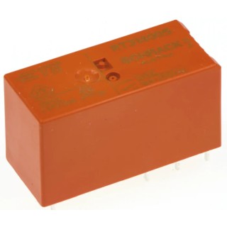TE Connectivity PCB Power Relay 5V dc Coil 16A Switching Current SPDT RT314005