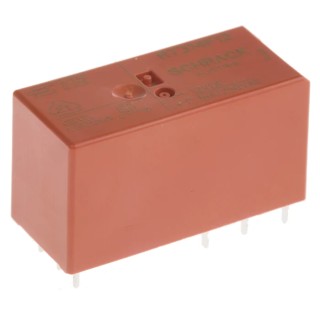 TE Connectivity PCB Power Relay 12V dc Coil 16A Switching Current SPDT RT314F12