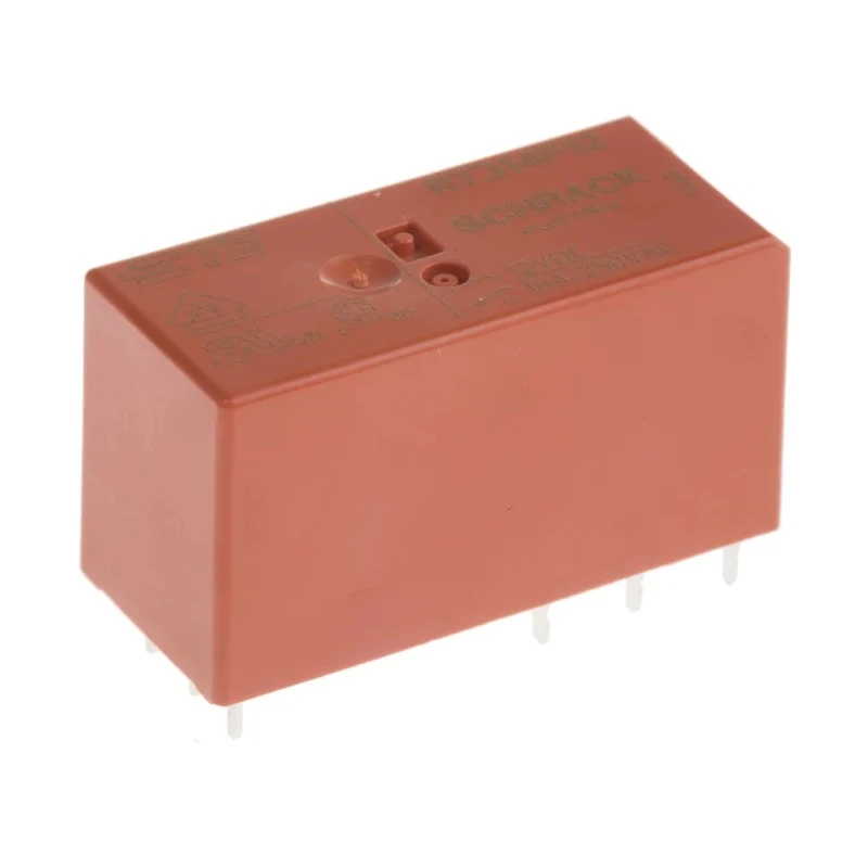 TE Connectivity PCB Power Relay 12V dc Coil 16A Switching Current SPDT RT314F12