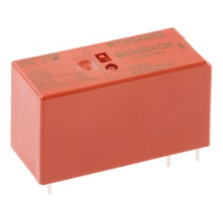 TE Connectivity PCB Power Relay, 12V DC Coil, 16A Switching Current, SPST RT334012