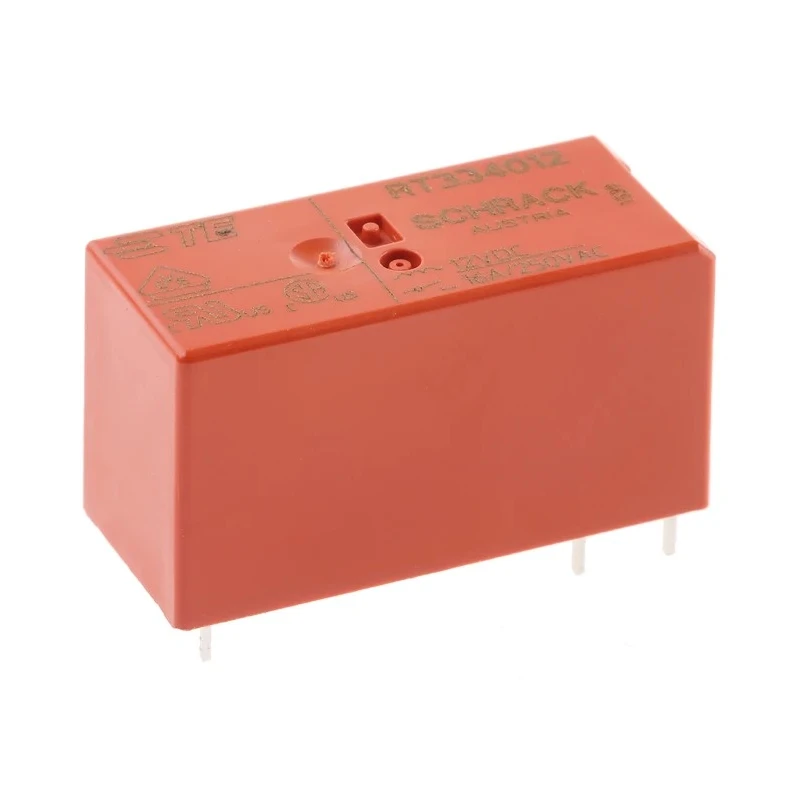 TE Connectivity PCB Power Relay, 12V DC Coil, 16A Switching Current, SPST RT334012