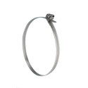 Jubilee Mild Steel Slotted Hex Quick Release Strap Zinc Plated 300 mm ID CAS300MS