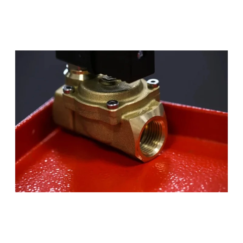 RS PRO Solenoid Valve 2 Port Normally Closed 24V DC Brass Body 15 Bar Max Pressure 144-0797